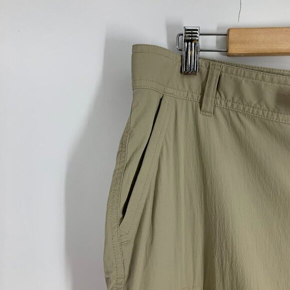 REI Co-op Women's Sahara Convertible Zip Shorts Snap Ankle Taper Pants Size‎ 16P - Picture 3 of 14